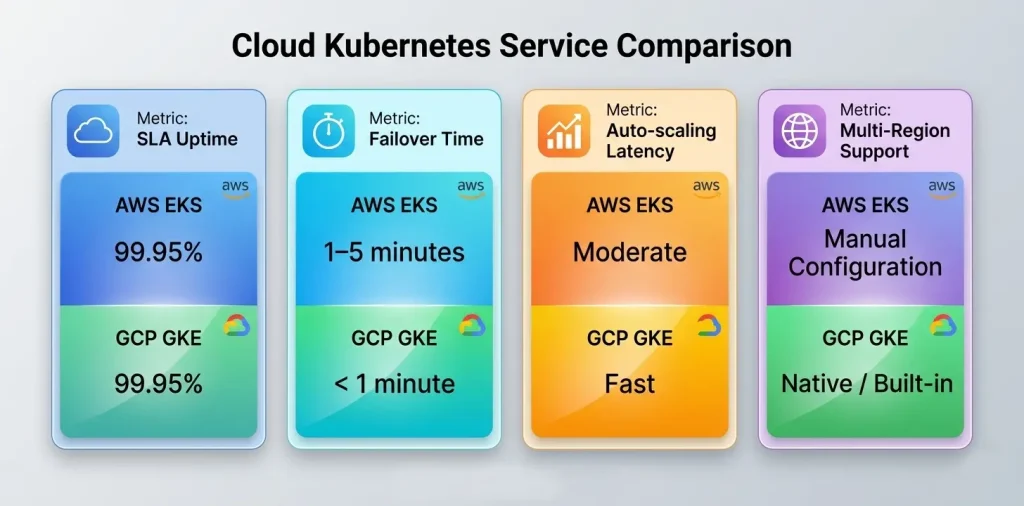The Comparison Infographic (AWS vs GCP)