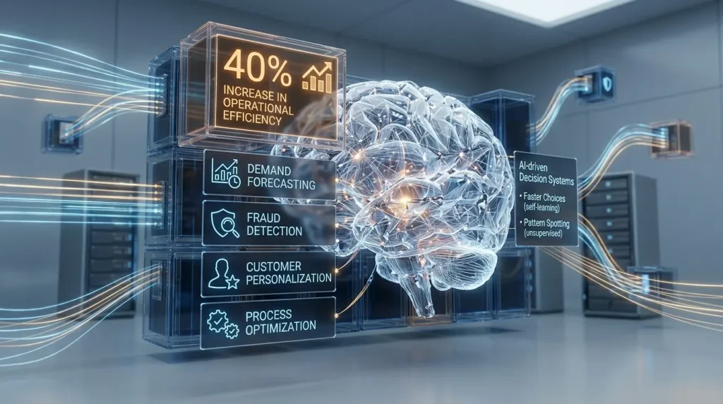 Infographics about Artificial Intelligence Integration