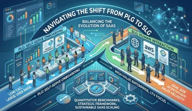 infographic for PLG vs. SLG: Balancing Product-Led Growth with Enterprise Sales Motion