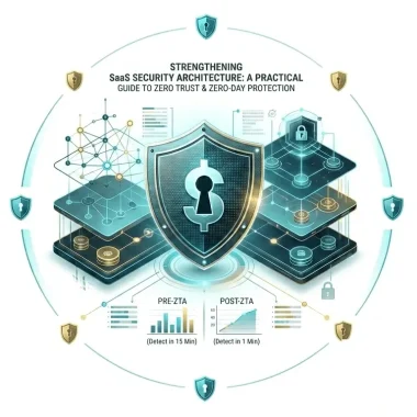 infographic Strengthening SaaS Security Architecture A Practical Guide to Zero Trust and Zero-Day Protection